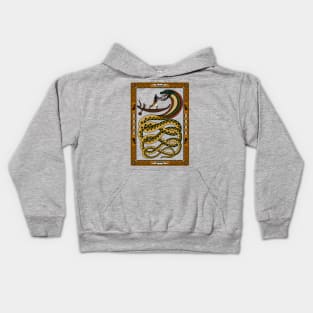 Set (Seth) fighting Apophis (Apep) Kids Hoodie